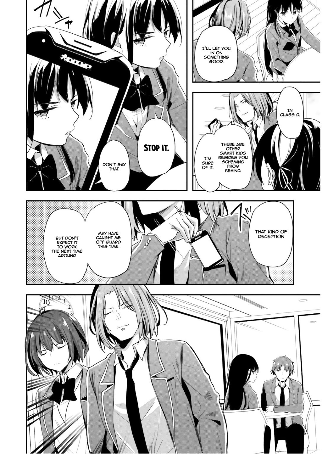 Youkoso Jitsuryoku Shijou Shugi no Kyoushitsu e chapter 31 page 34