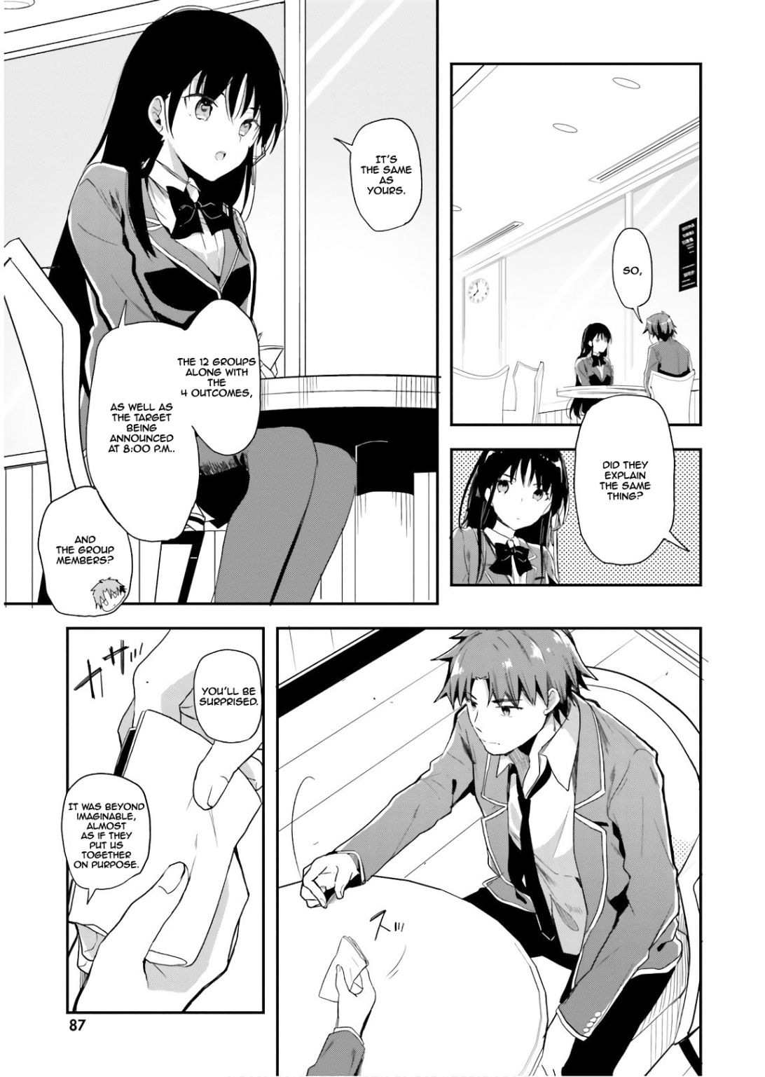 Youkoso Jitsuryoku Shijou Shugi no Kyoushitsu e chapter 31 page 7