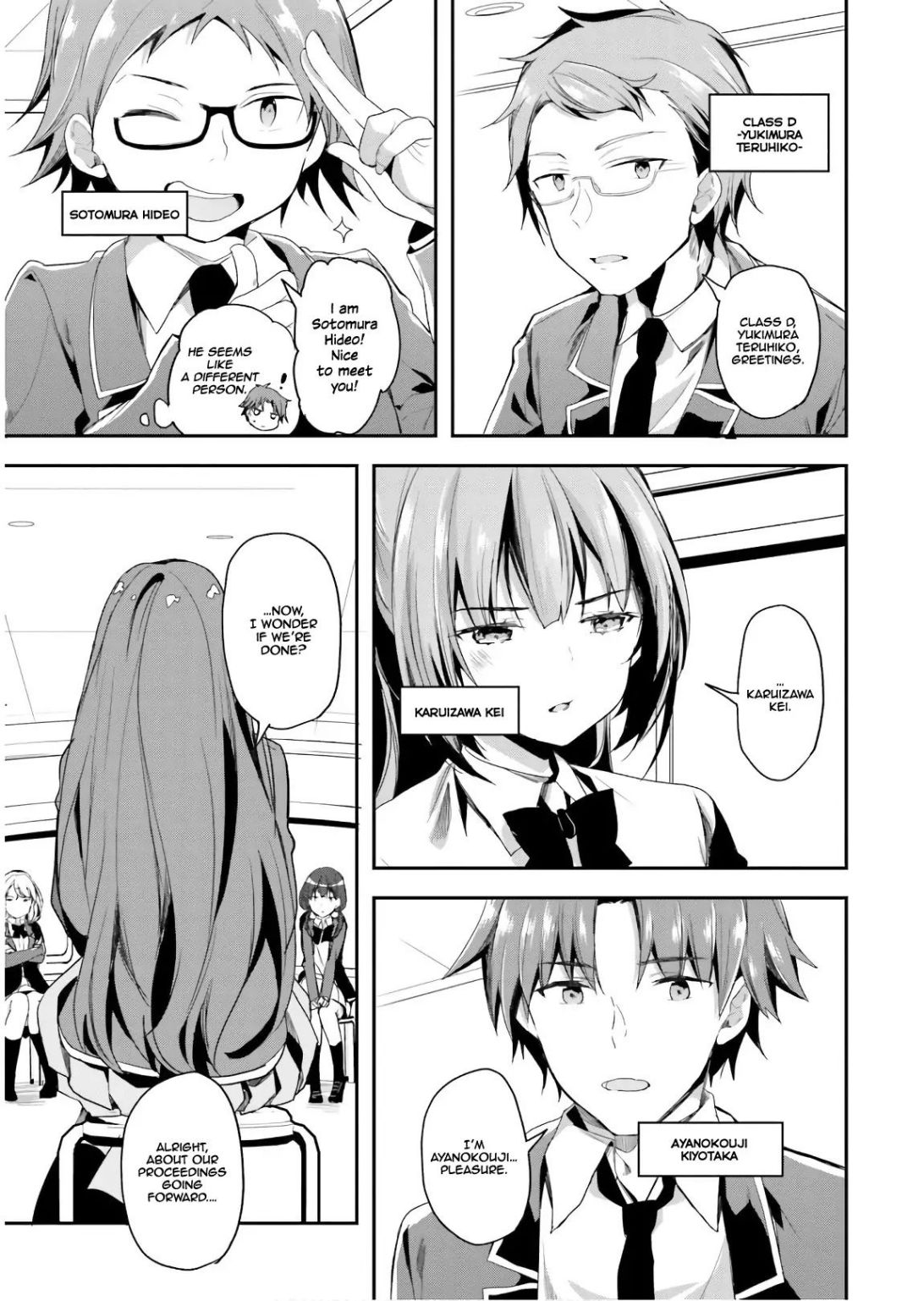 Youkoso Jitsuryoku Shijou Shugi no Kyoushitsu e chapter 32 page 15