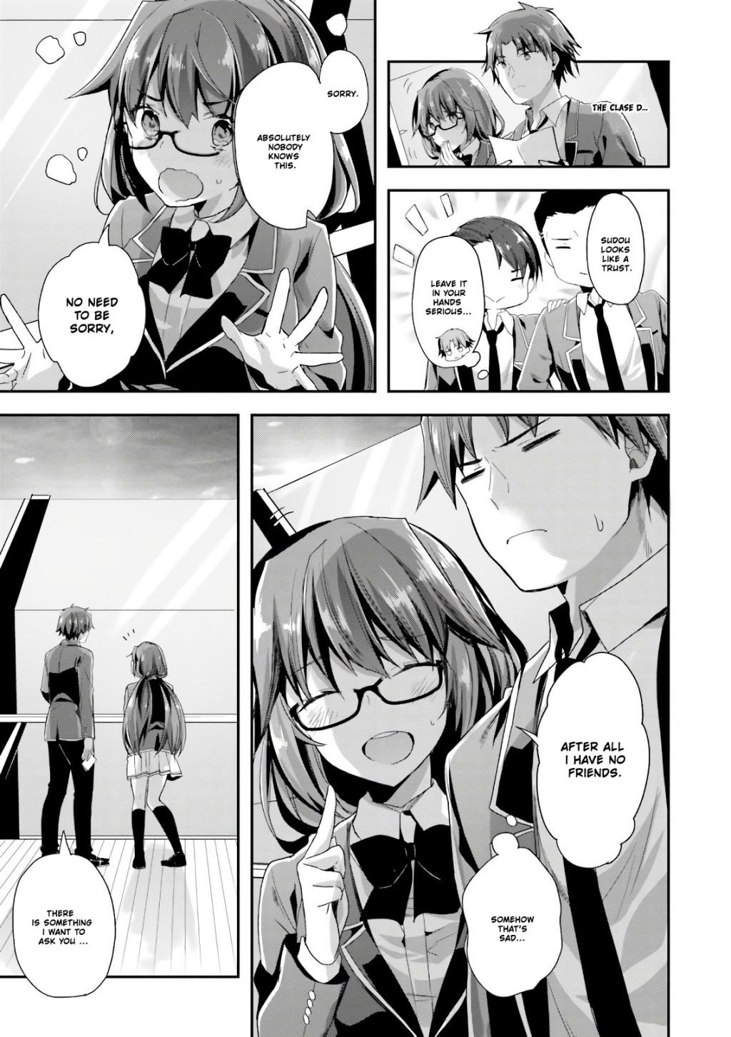 Youkoso Jitsuryoku Shijou Shugi no Kyoushitsu e chapter 33 page 12