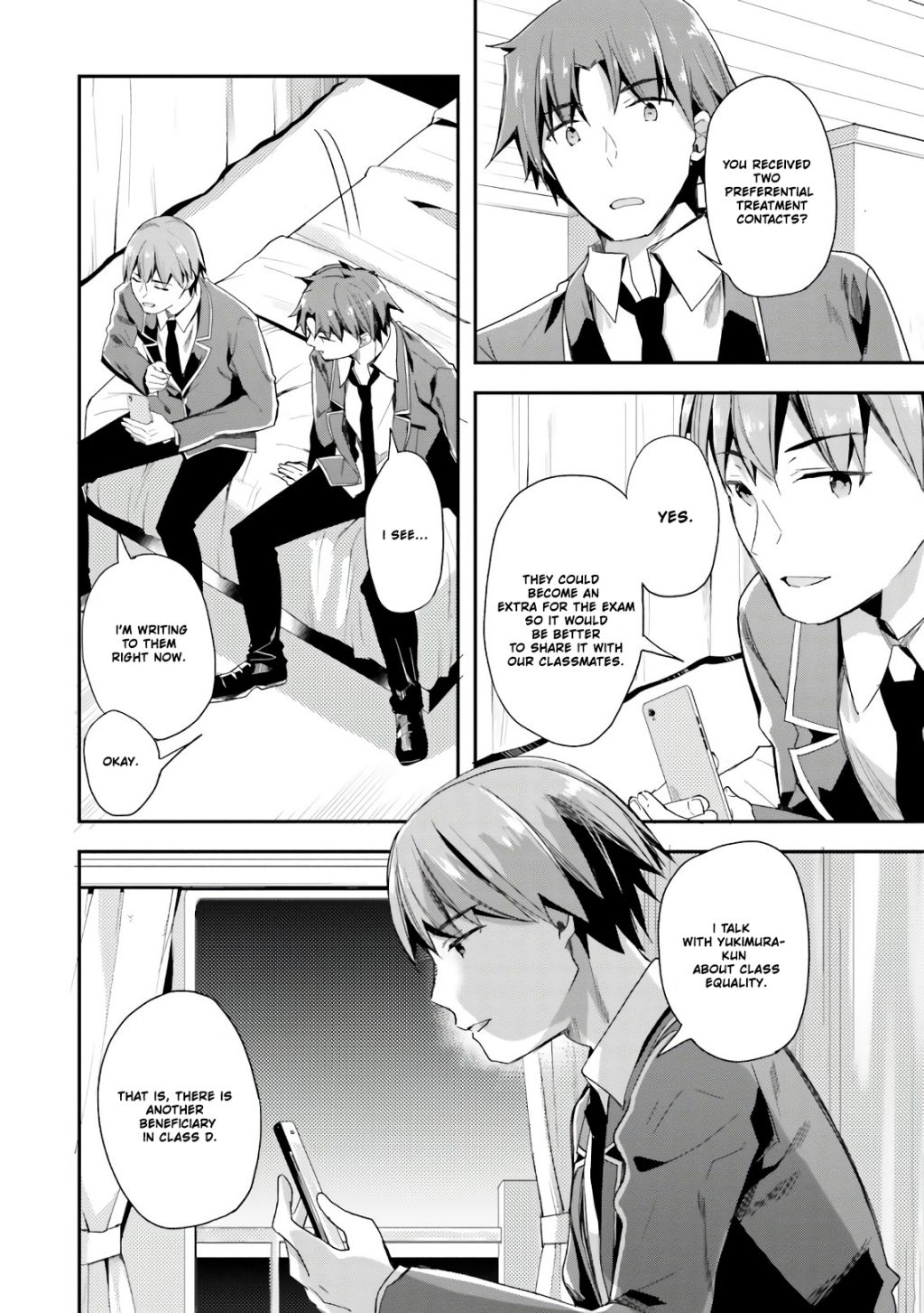 Youkoso Jitsuryoku Shijou Shugi no Kyoushitsu e chapter 33 page 23