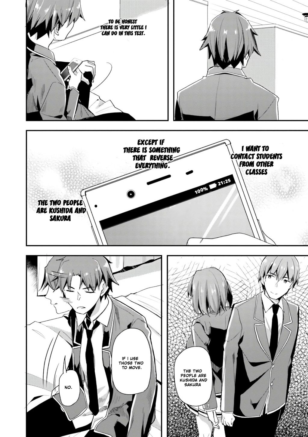 Youkoso Jitsuryoku Shijou Shugi no Kyoushitsu e chapter 33 page 25