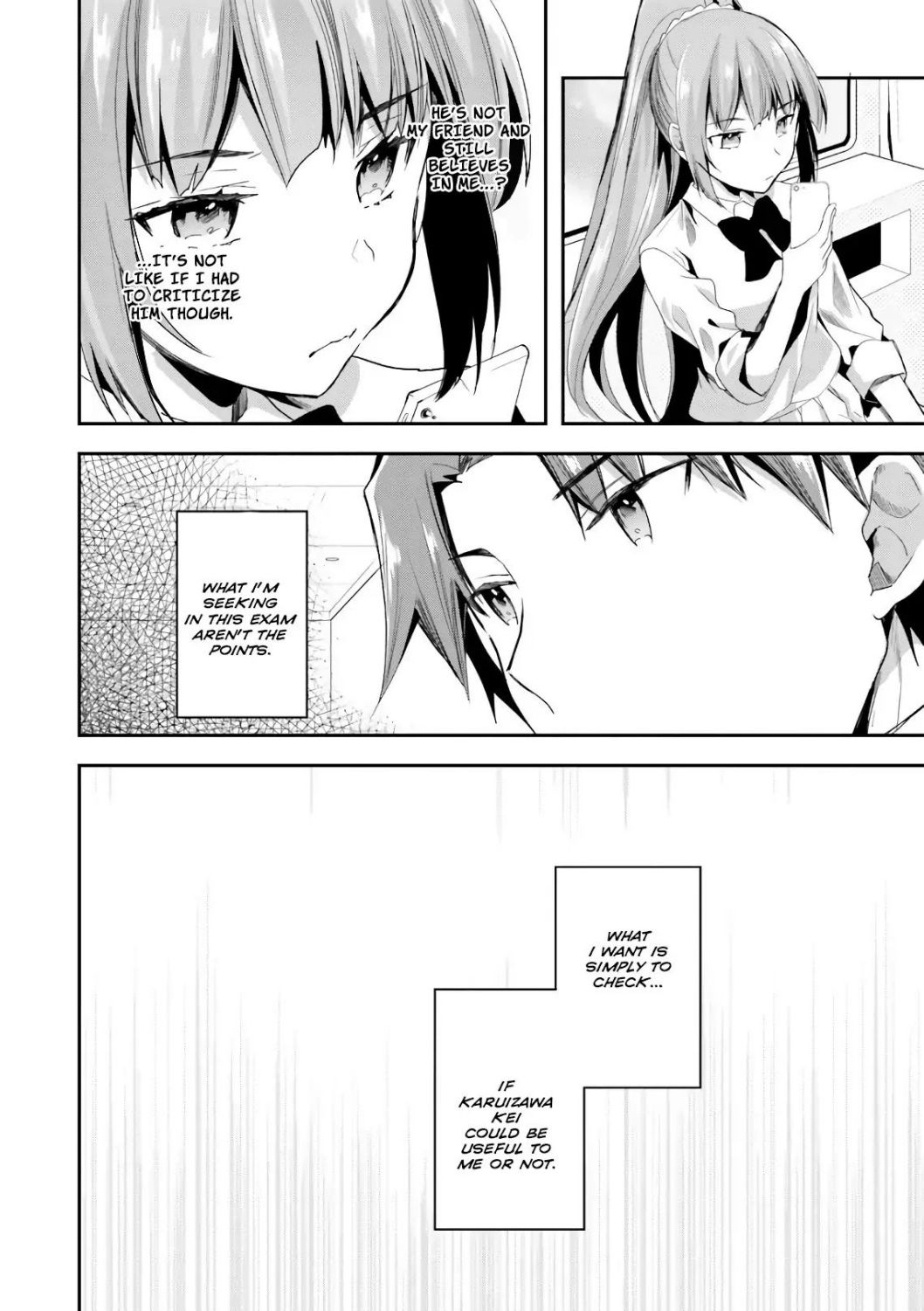 Youkoso Jitsuryoku Shijou Shugi no Kyoushitsu e chapter 35 page 14