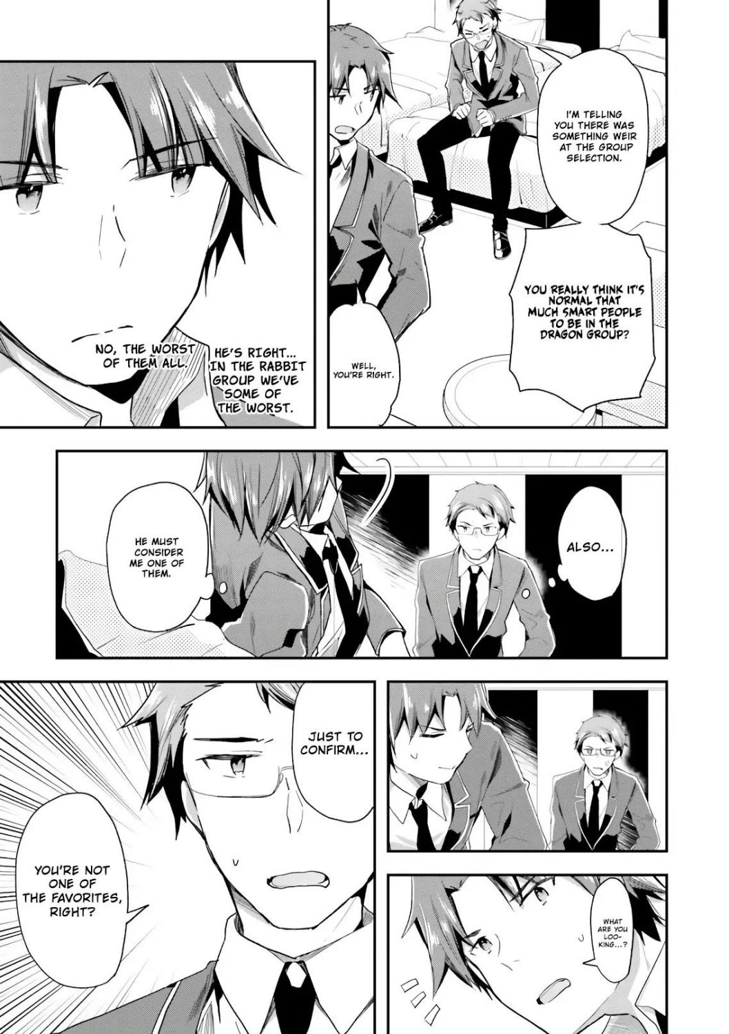 Youkoso Jitsuryoku Shijou Shugi no Kyoushitsu e chapter 35 page 7