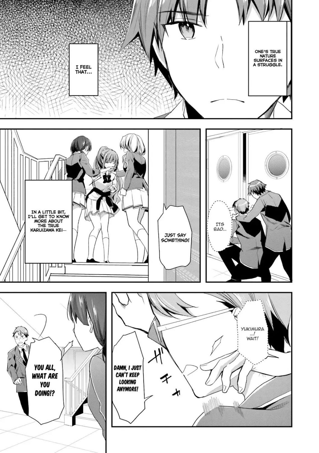 Youkoso Jitsuryoku Shijou Shugi no Kyoushitsu e chapter 38 page 12