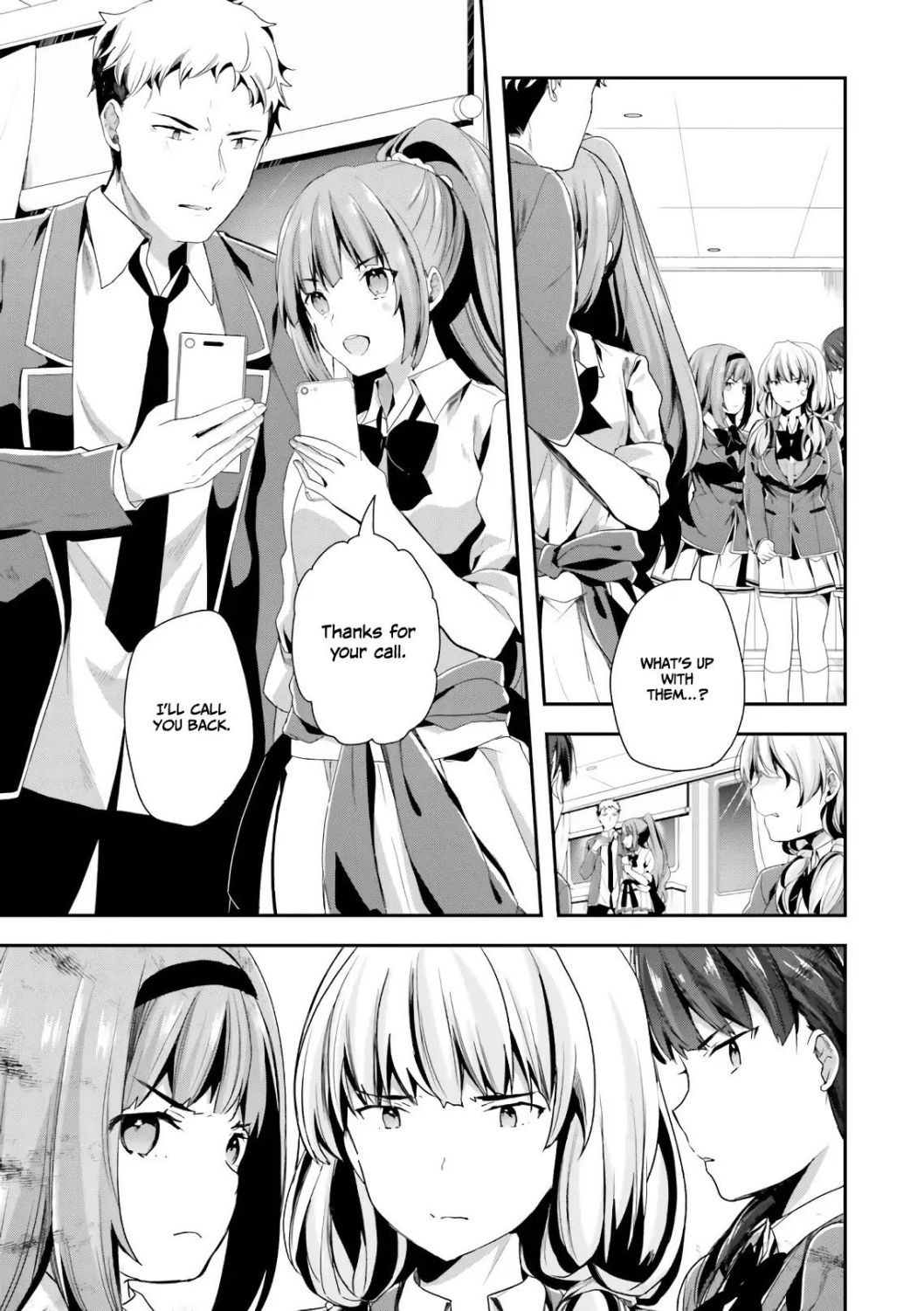 Youkoso Jitsuryoku Shijou Shugi no Kyoushitsu e chapter 38 page 2