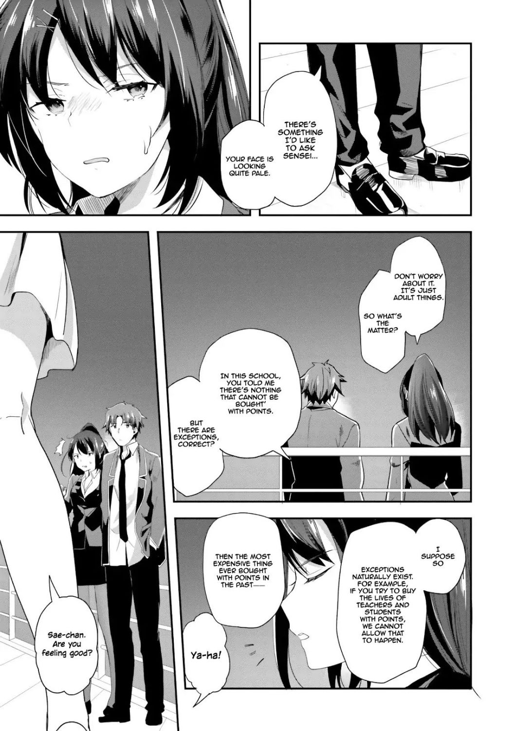 Youkoso Jitsuryoku Shijou Shugi no Kyoushitsu e chapter 38 page 20