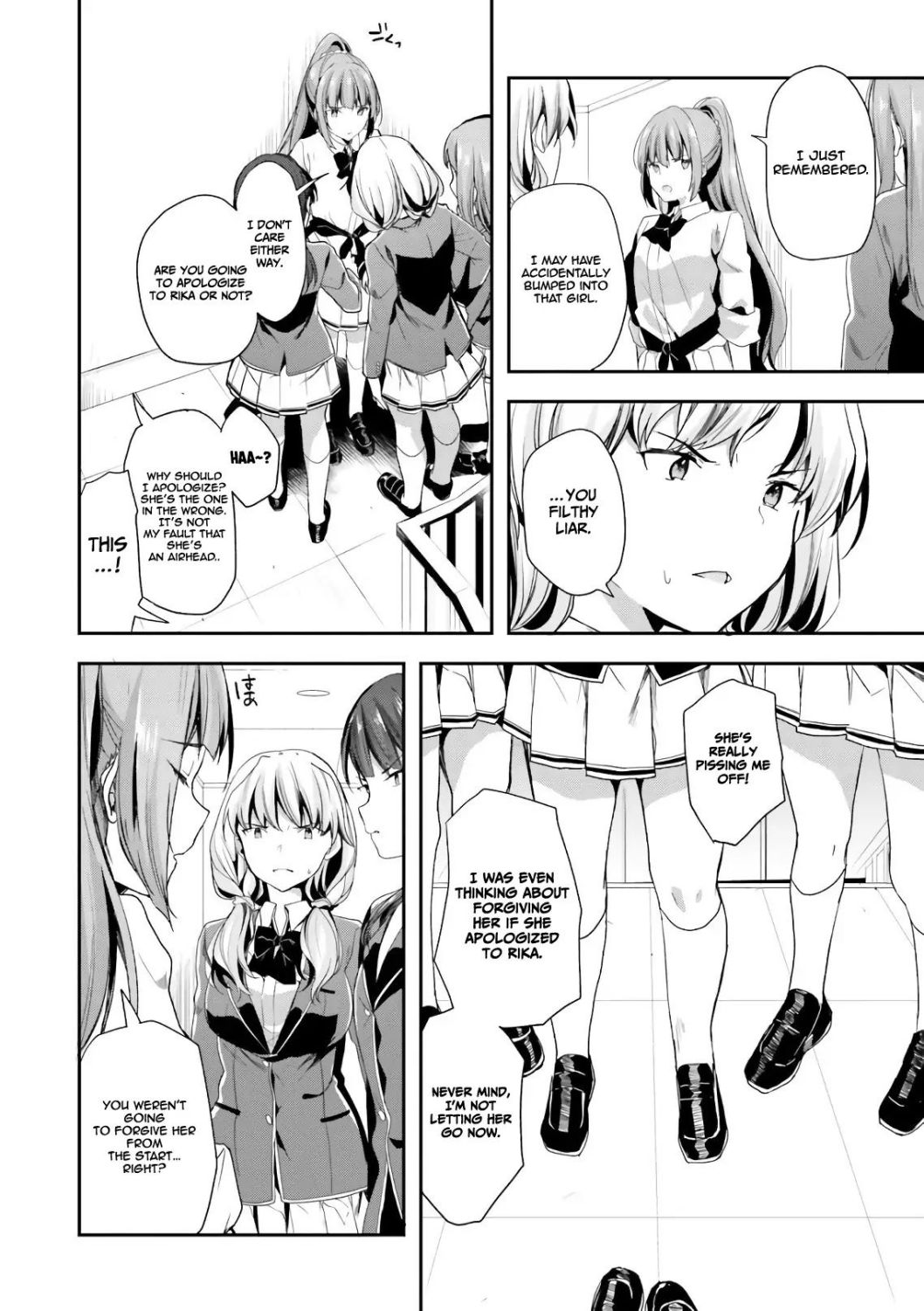 Youkoso Jitsuryoku Shijou Shugi no Kyoushitsu e chapter 38 page 7