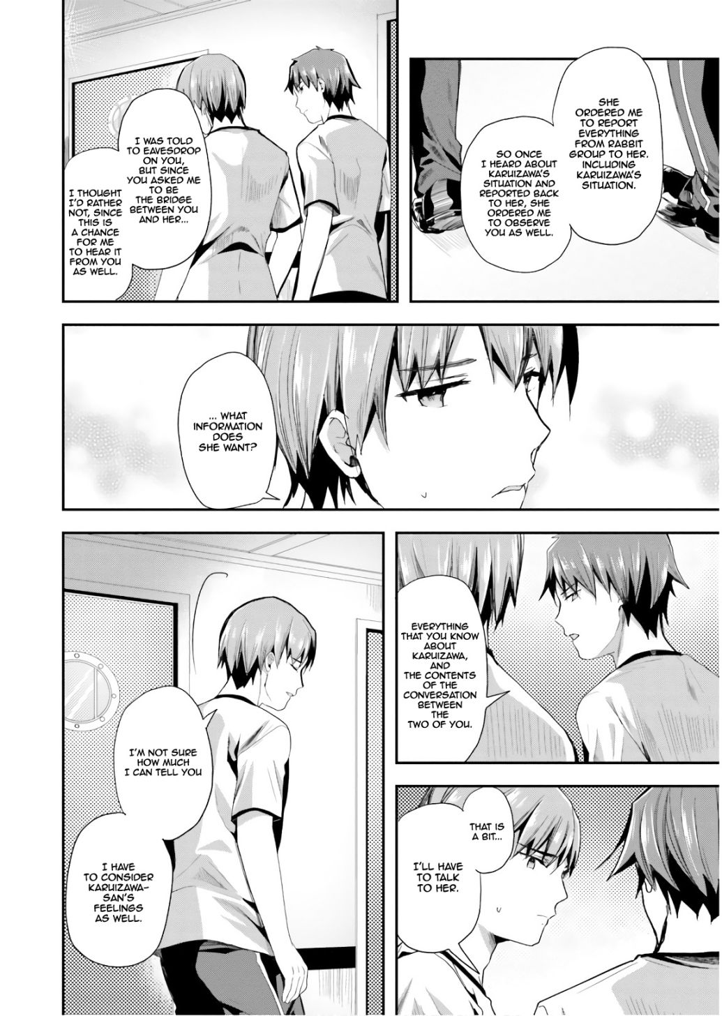 Youkoso Jitsuryoku Shijou Shugi no Kyoushitsu e chapter 39 page 11