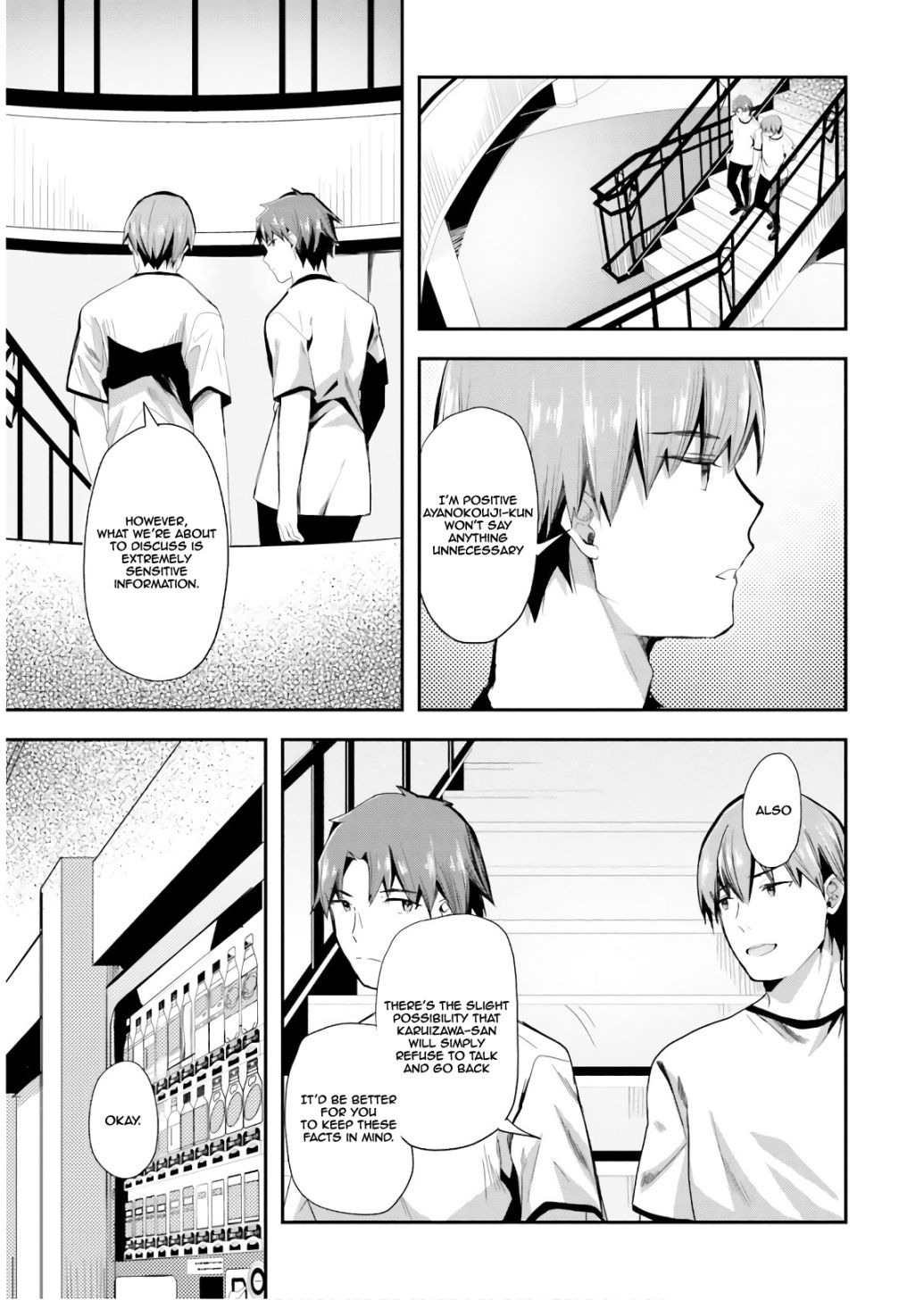 Youkoso Jitsuryoku Shijou Shugi no Kyoushitsu e chapter 39 page 12