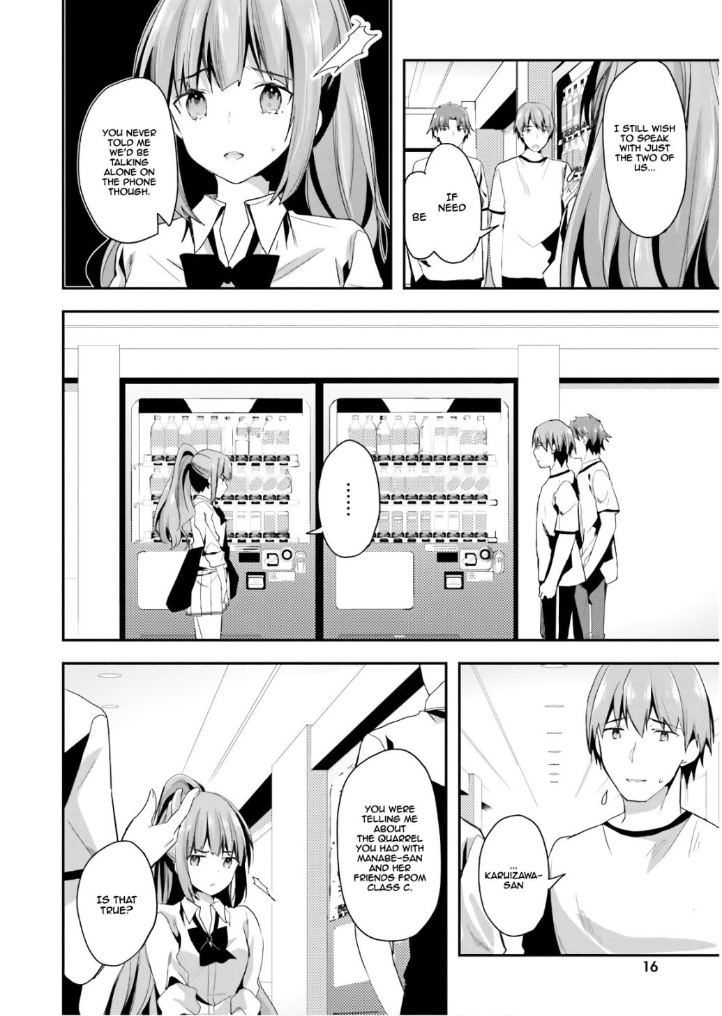 Youkoso Jitsuryoku Shijou Shugi no Kyoushitsu e chapter 39 page 15