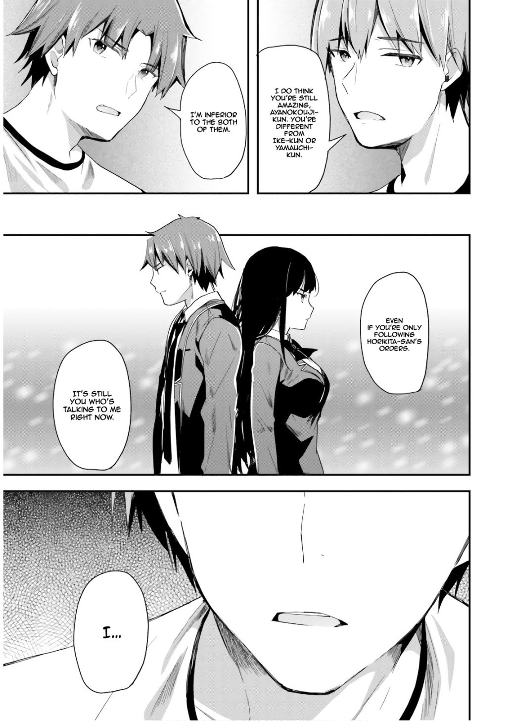 Youkoso Jitsuryoku Shijou Shugi no Kyoushitsu e chapter 40 page 14