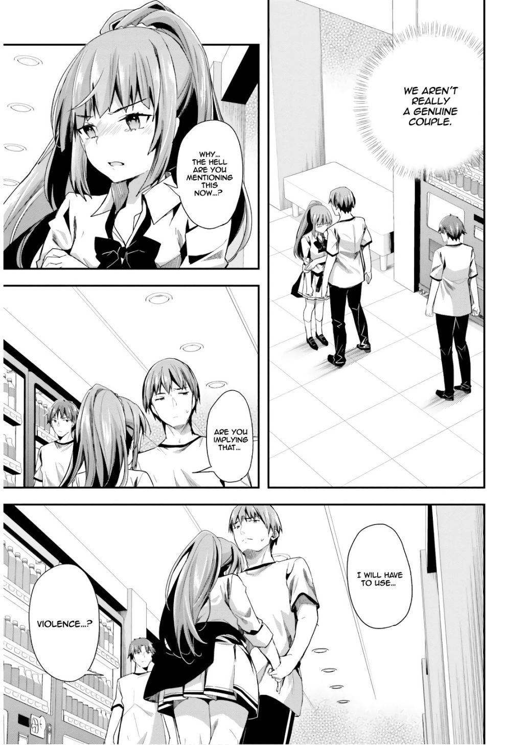 Youkoso Jitsuryoku Shijou Shugi no Kyoushitsu e chapter 40 page 2