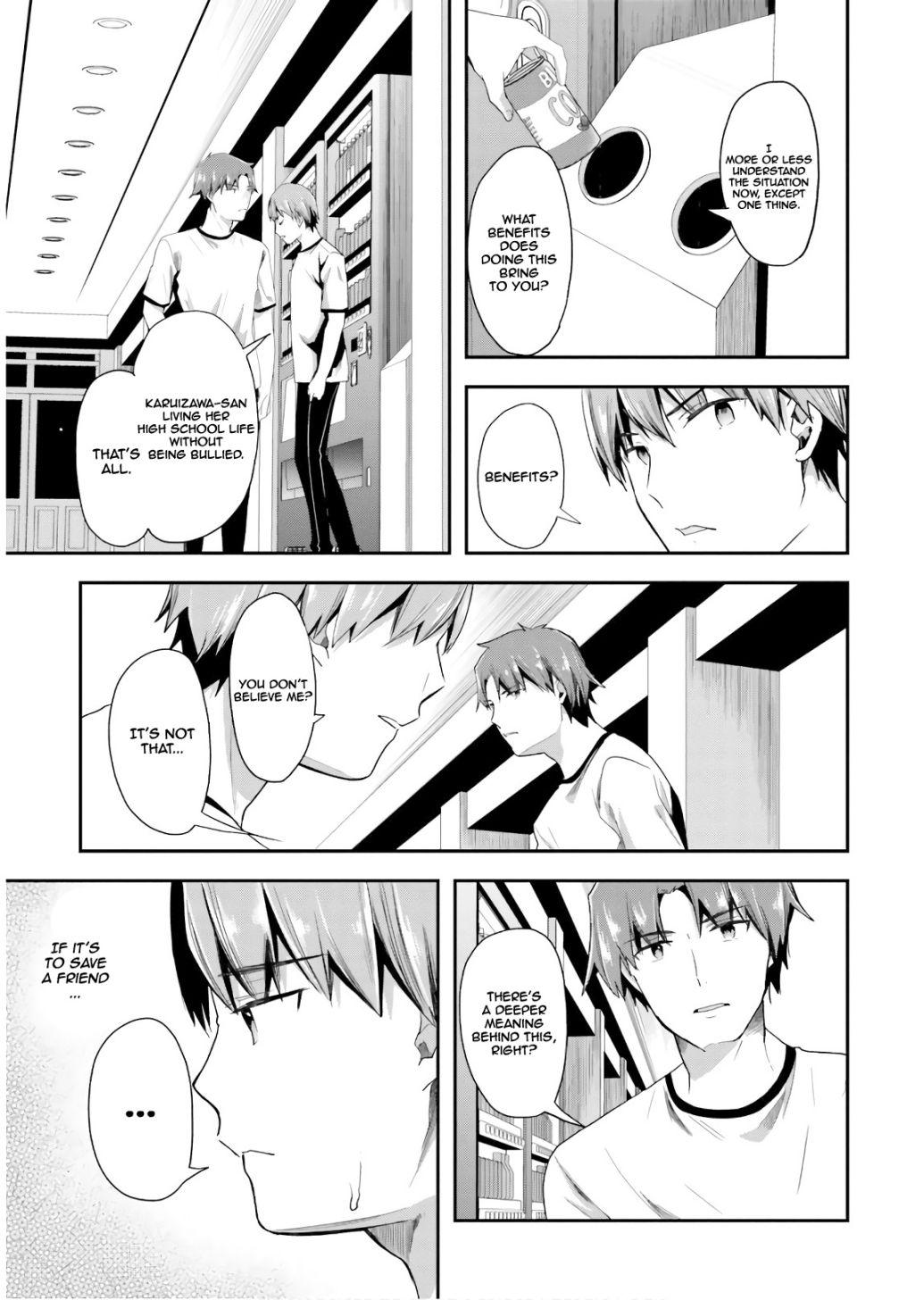 Youkoso Jitsuryoku Shijou Shugi no Kyoushitsu e chapter 41 page 5