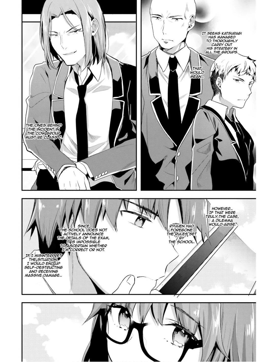 Youkoso Jitsuryoku Shijou Shugi no Kyoushitsu e chapter 42 page 6