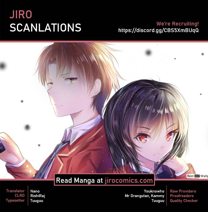 Youkoso Jitsuryoku Shijou Shugi no Kyoushitsu e chapter 43 page 1