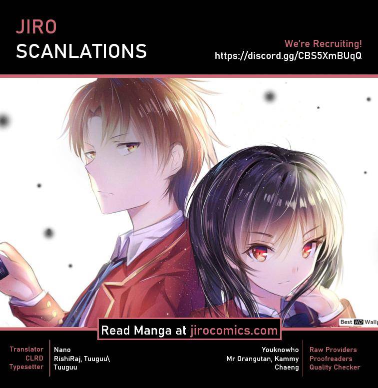 Youkoso Jitsuryoku Shijou Shugi no Kyoushitsu e chapter 44 page 1