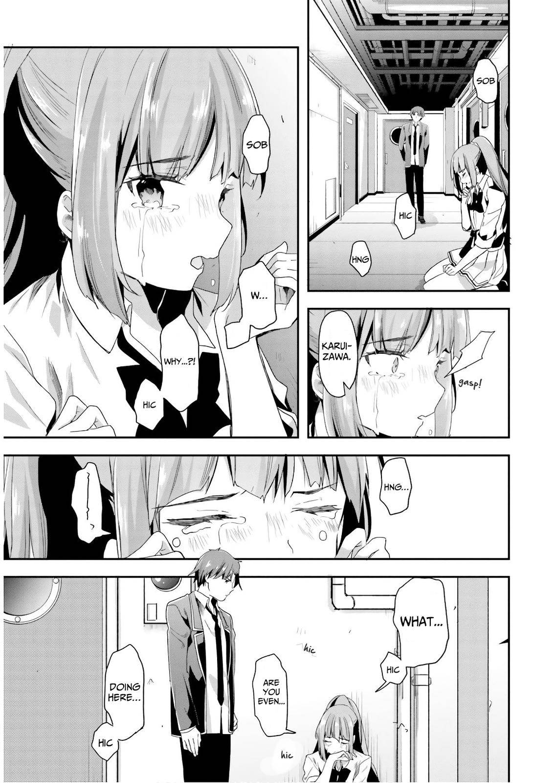 Youkoso Jitsuryoku Shijou Shugi no Kyoushitsu e chapter 44 page 16