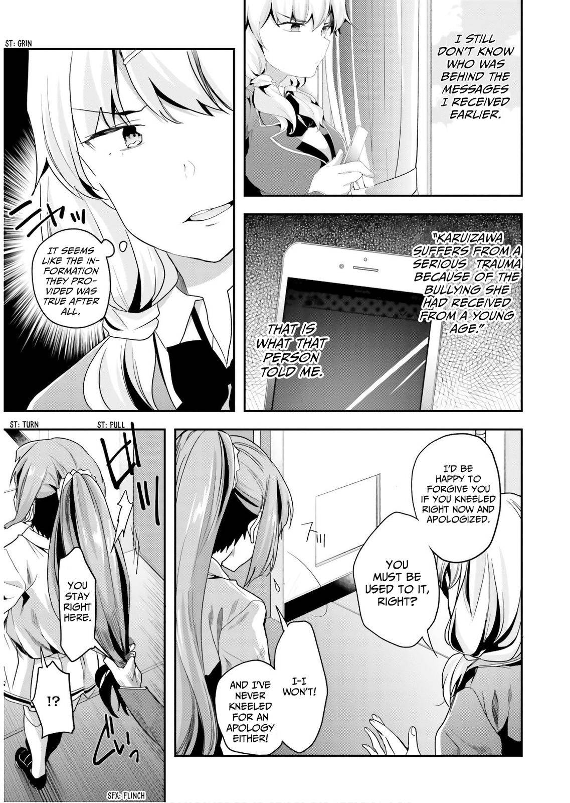 Youkoso Jitsuryoku Shijou Shugi no Kyoushitsu e chapter 44 page 4