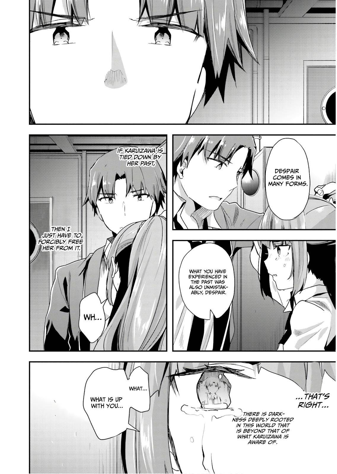 Youkoso Jitsuryoku Shijou Shugi no Kyoushitsu e chapter 45 page 15