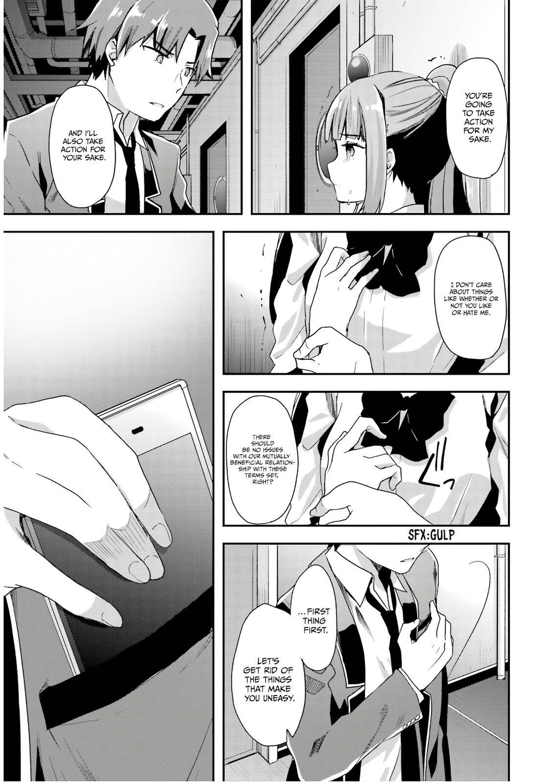 Youkoso Jitsuryoku Shijou Shugi no Kyoushitsu e chapter 45 page 18