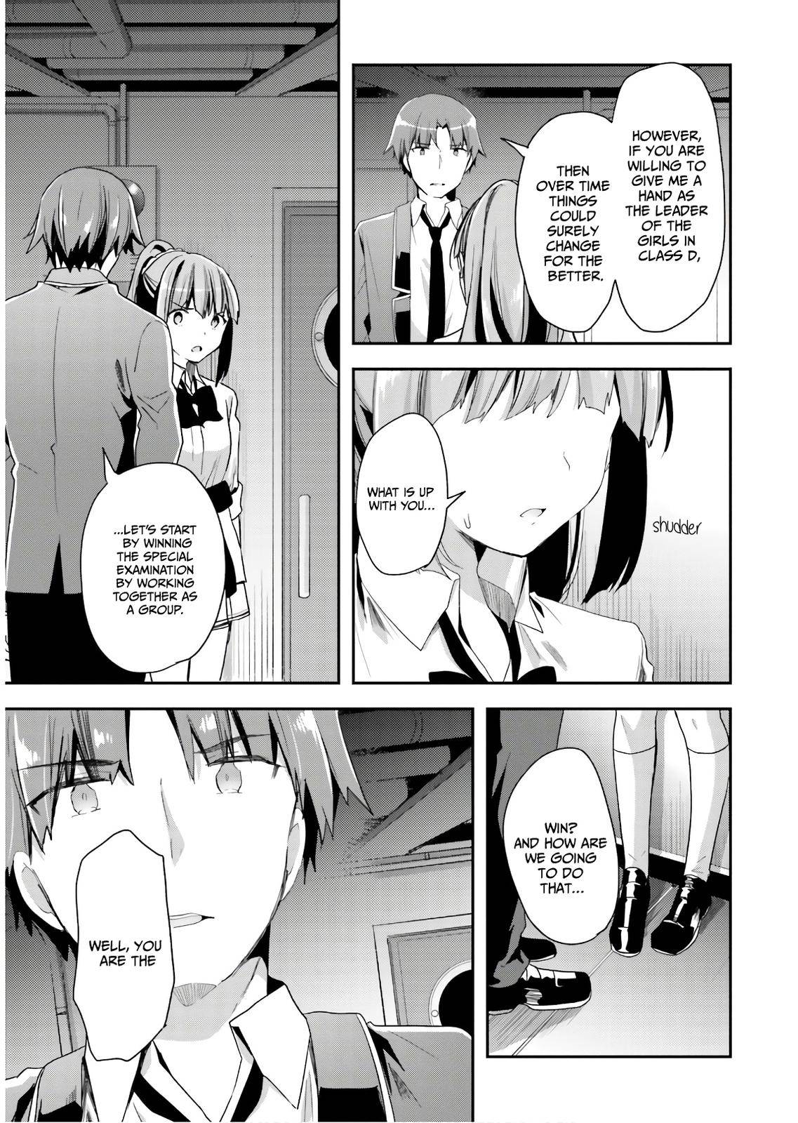 Youkoso Jitsuryoku Shijou Shugi no Kyoushitsu e chapter 45 page 20