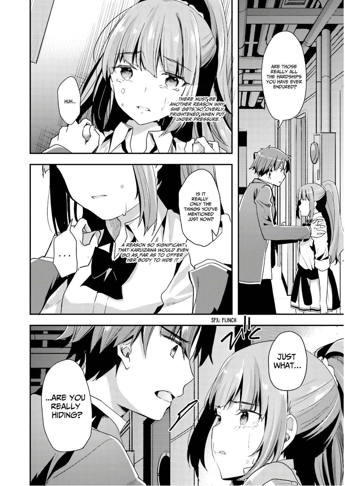 Youkoso Jitsuryoku Shijou Shugi no Kyoushitsu e chapter 45 page 9