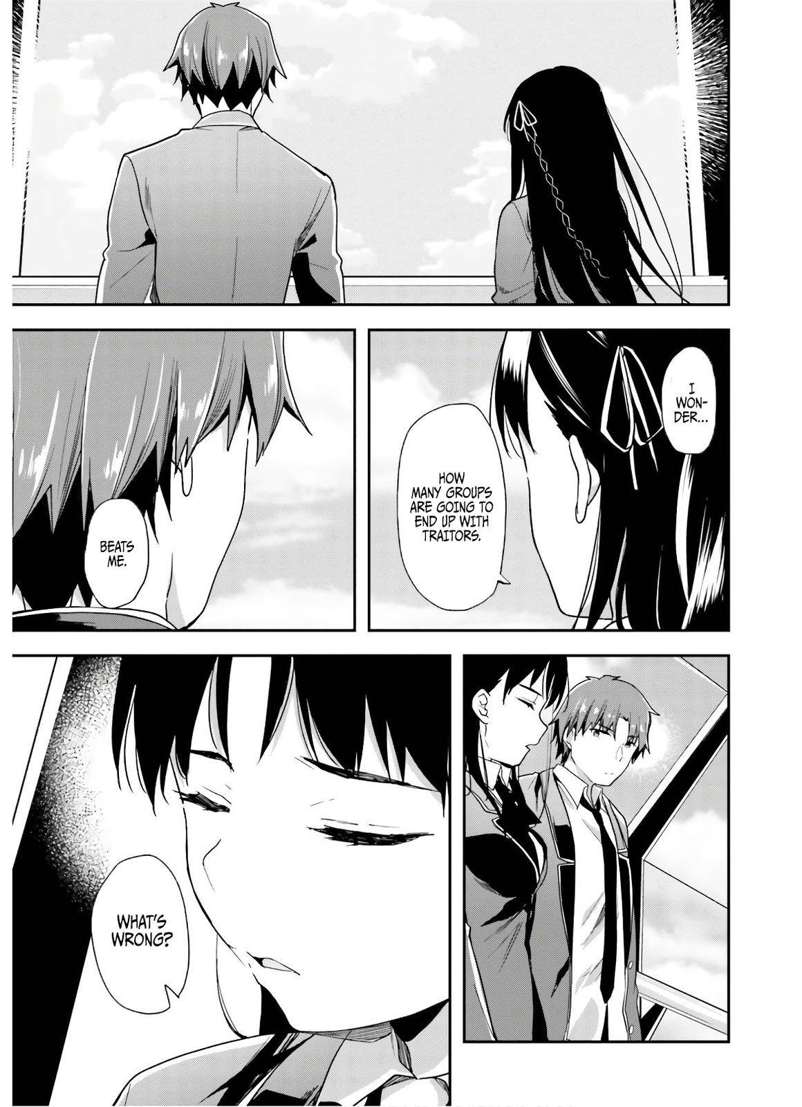 Youkoso Jitsuryoku Shijou Shugi no Kyoushitsu e chapter 46 page 11