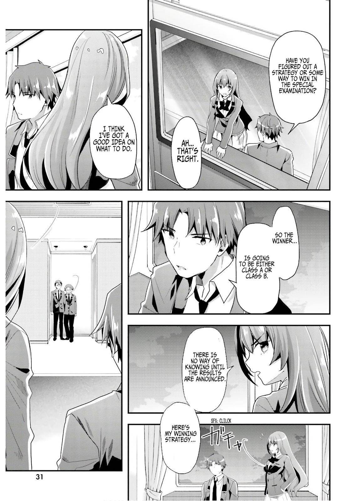 Youkoso Jitsuryoku Shijou Shugi no Kyoushitsu e chapter 47 page 9