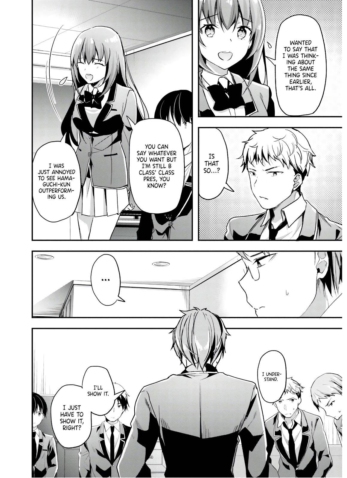 Youkoso Jitsuryoku Shijou Shugi no Kyoushitsu e chapter 48 page 9