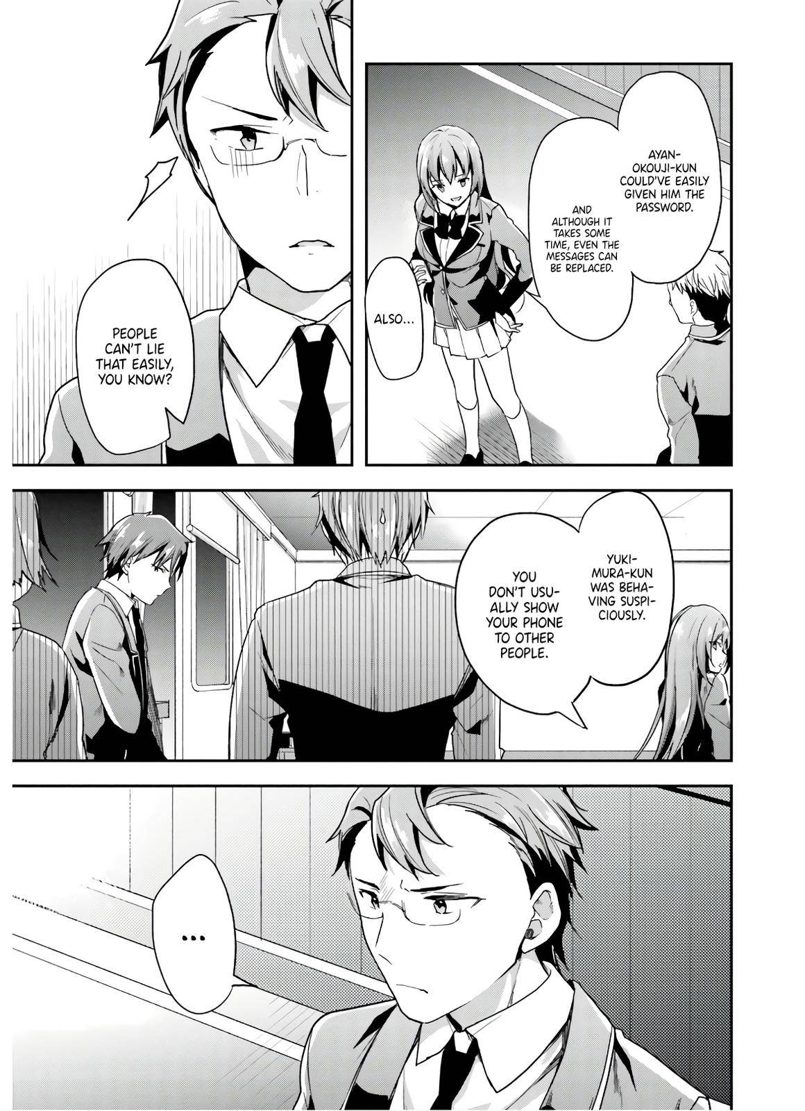 Youkoso Jitsuryoku Shijou Shugi no Kyoushitsu e chapter 49 page 6