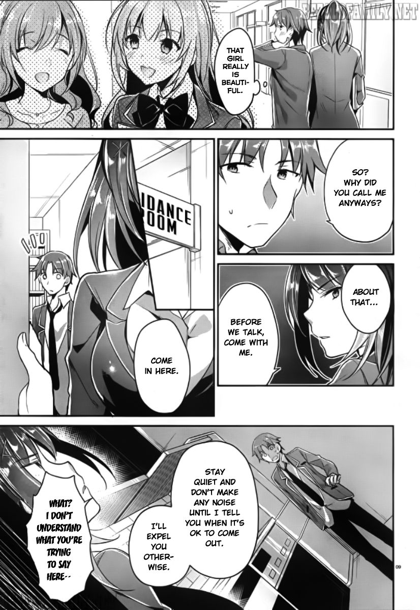 Youkoso Jitsuryoku Shijou Shugi no Kyoushitsu e chapter 5 page 10