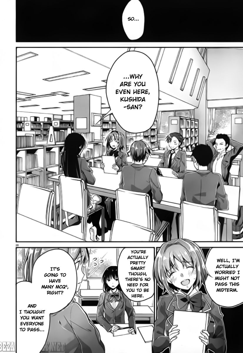 Youkoso Jitsuryoku Shijou Shugi no Kyoushitsu e chapter 5 page 27