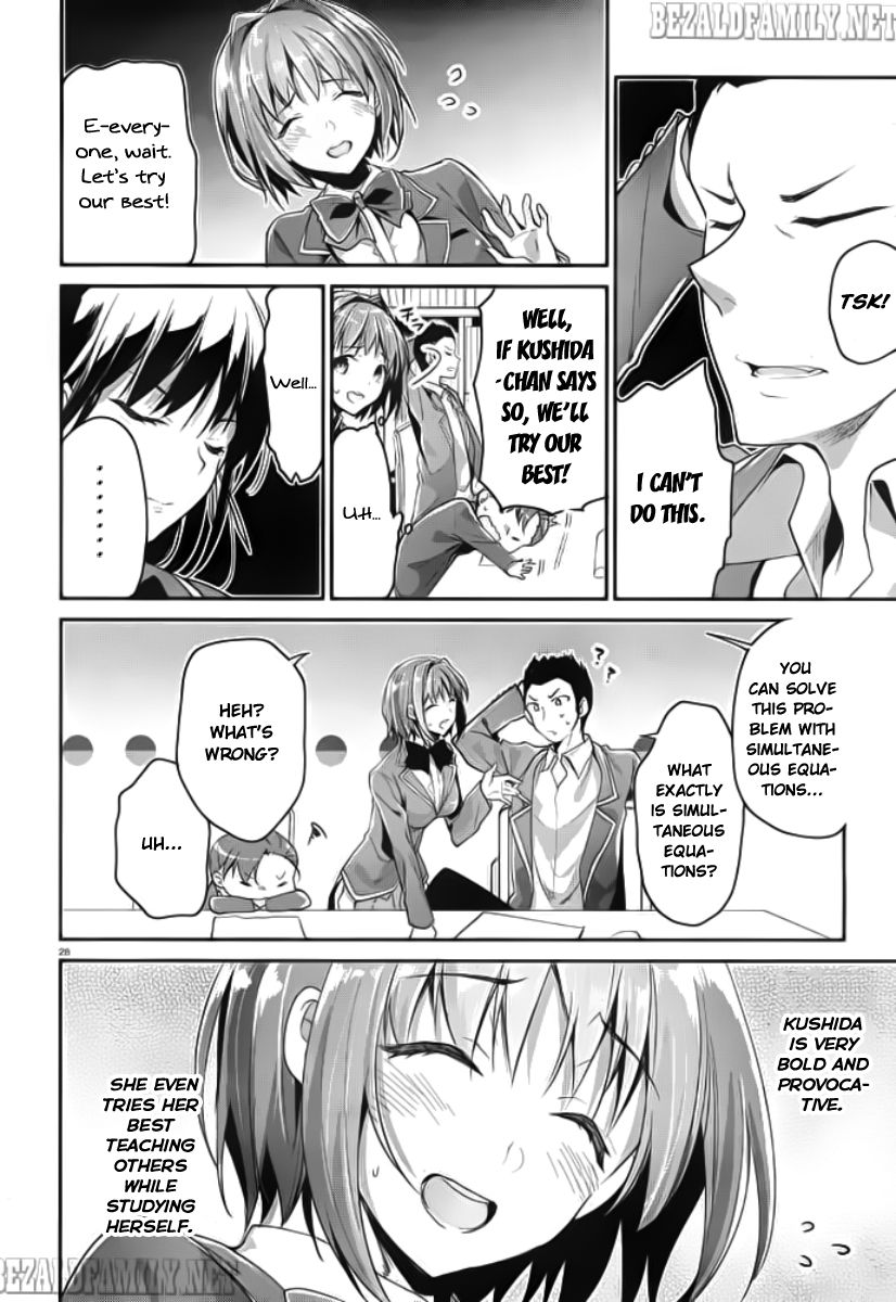 Youkoso Jitsuryoku Shijou Shugi no Kyoushitsu e chapter 5 page 29