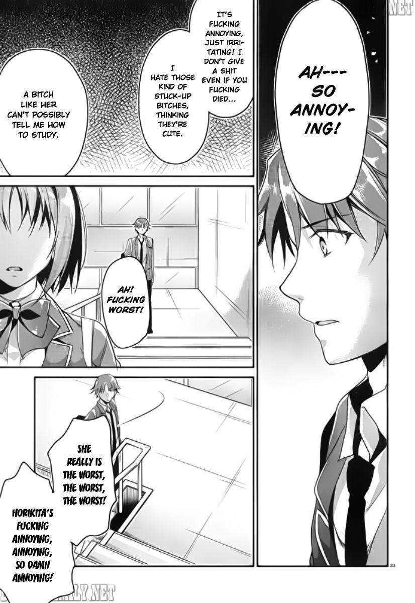 Youkoso Jitsuryoku Shijou Shugi no Kyoushitsu e chapter 5 page 34