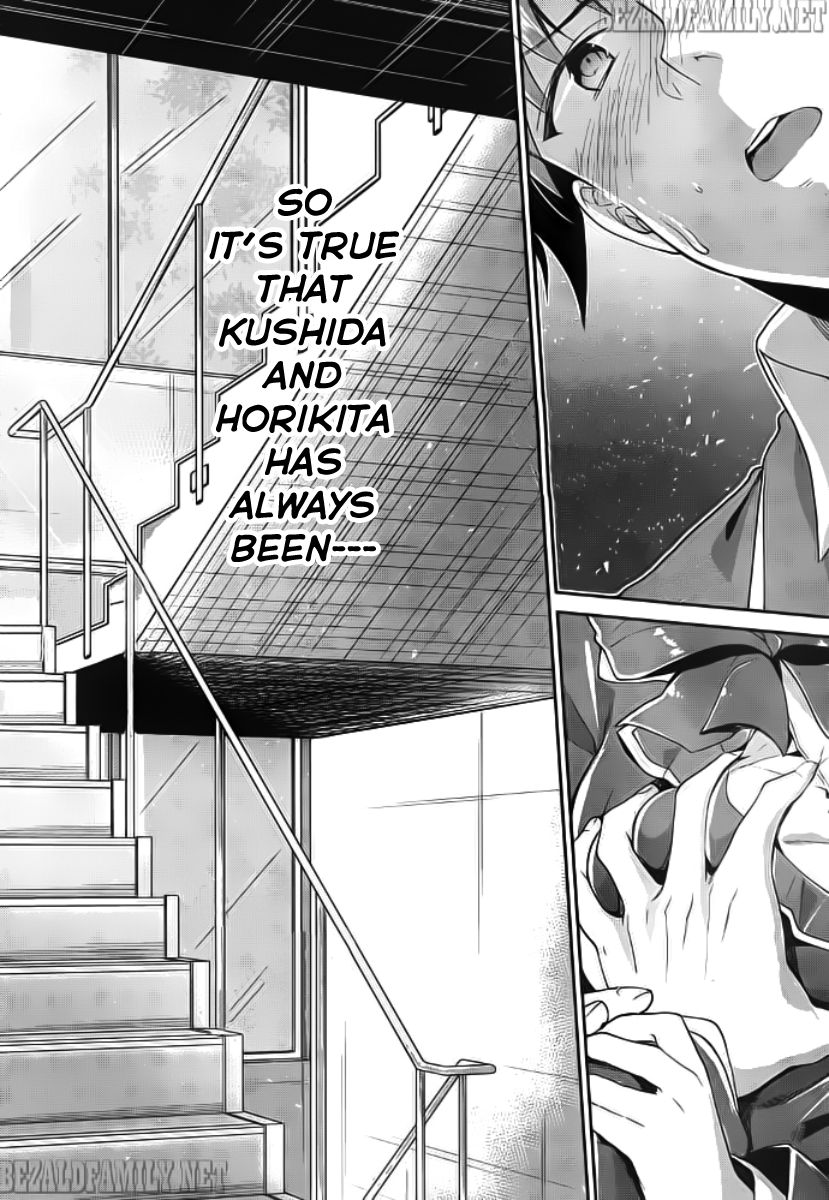 Youkoso Jitsuryoku Shijou Shugi no Kyoushitsu e chapter 5 page 37