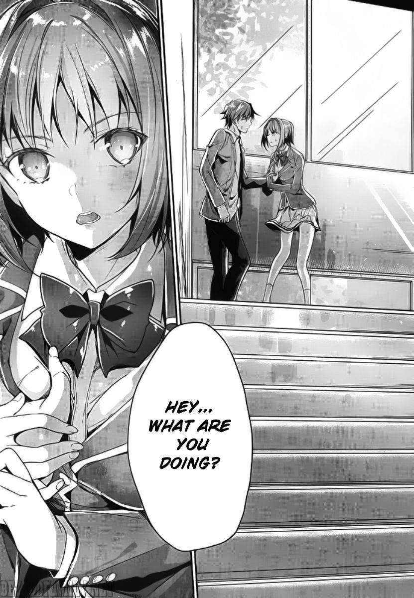 Youkoso Jitsuryoku Shijou Shugi no Kyoushitsu e chapter 5 page 38