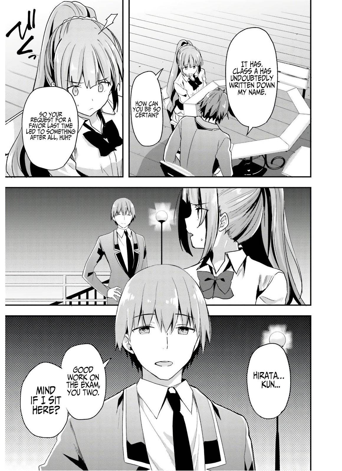 Youkoso Jitsuryoku Shijou Shugi no Kyoushitsu e chapter 50 page 10