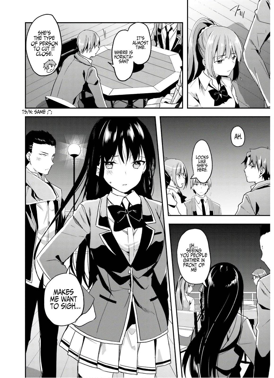 Youkoso Jitsuryoku Shijou Shugi no Kyoushitsu e chapter 50 page 11