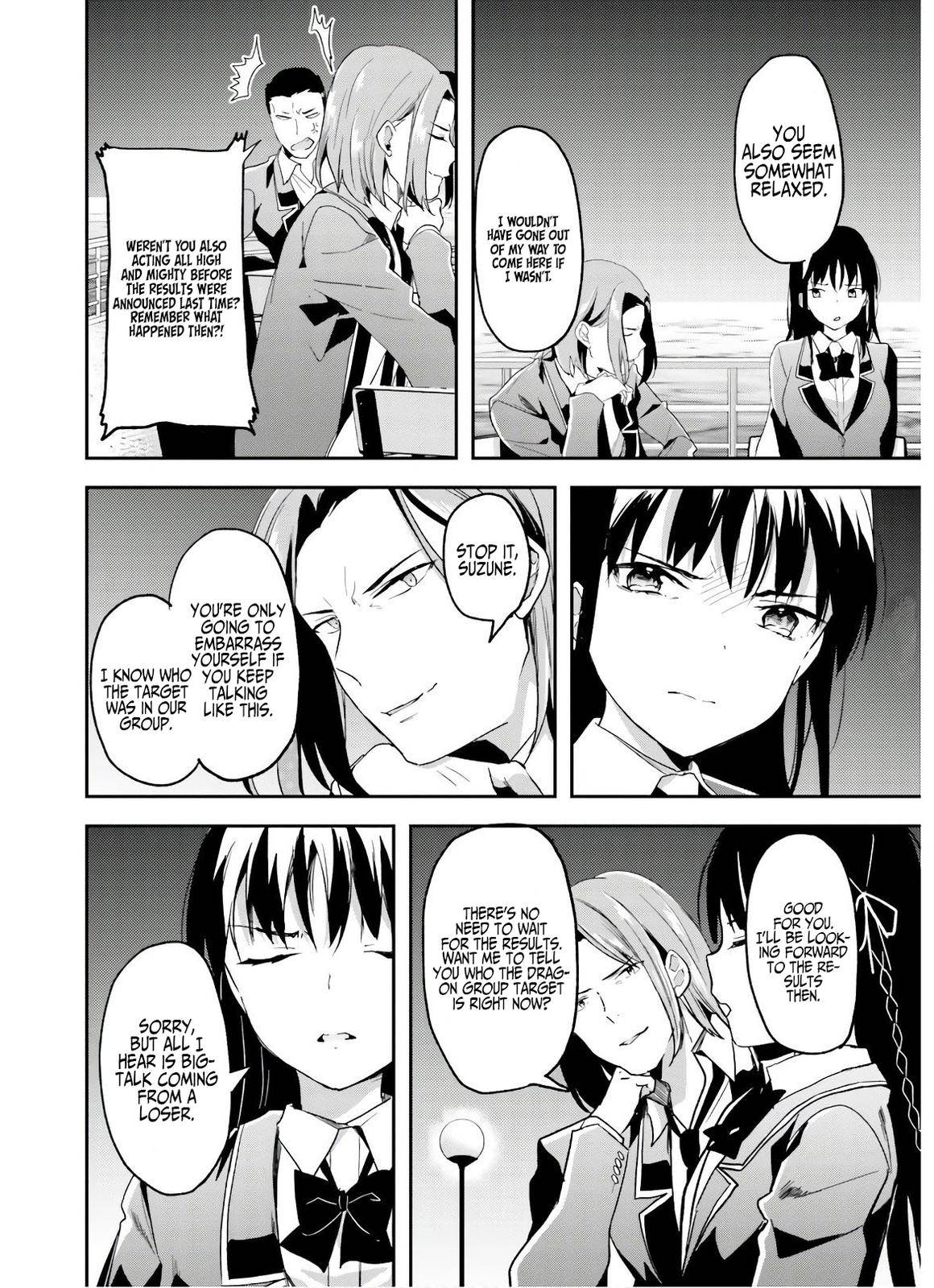 Youkoso Jitsuryoku Shijou Shugi no Kyoushitsu e chapter 50 page 19