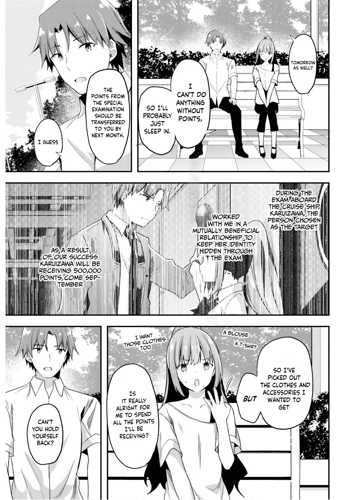 Youkoso Jitsuryoku Shijou Shugi no Kyoushitsu e chapter 52 page 6