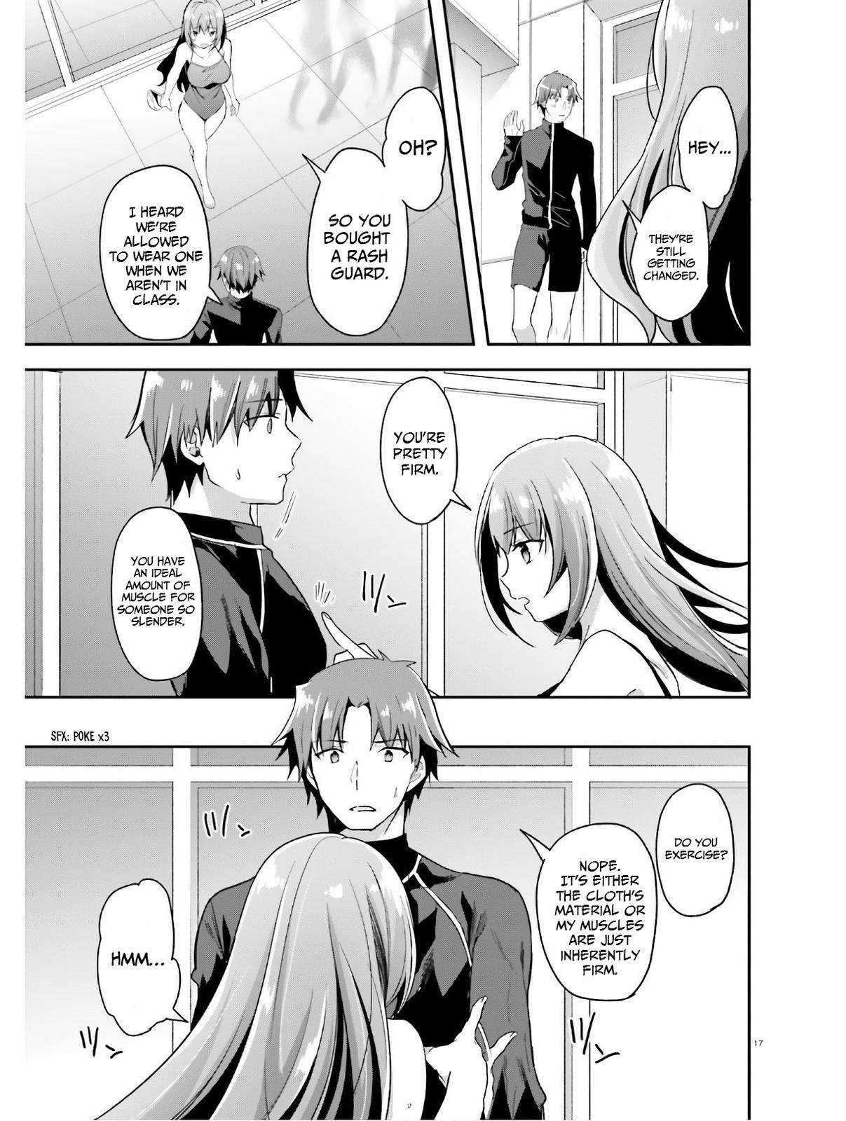 Youkoso Jitsuryoku Shijou Shugi no Kyoushitsu e chapter 53 page 17