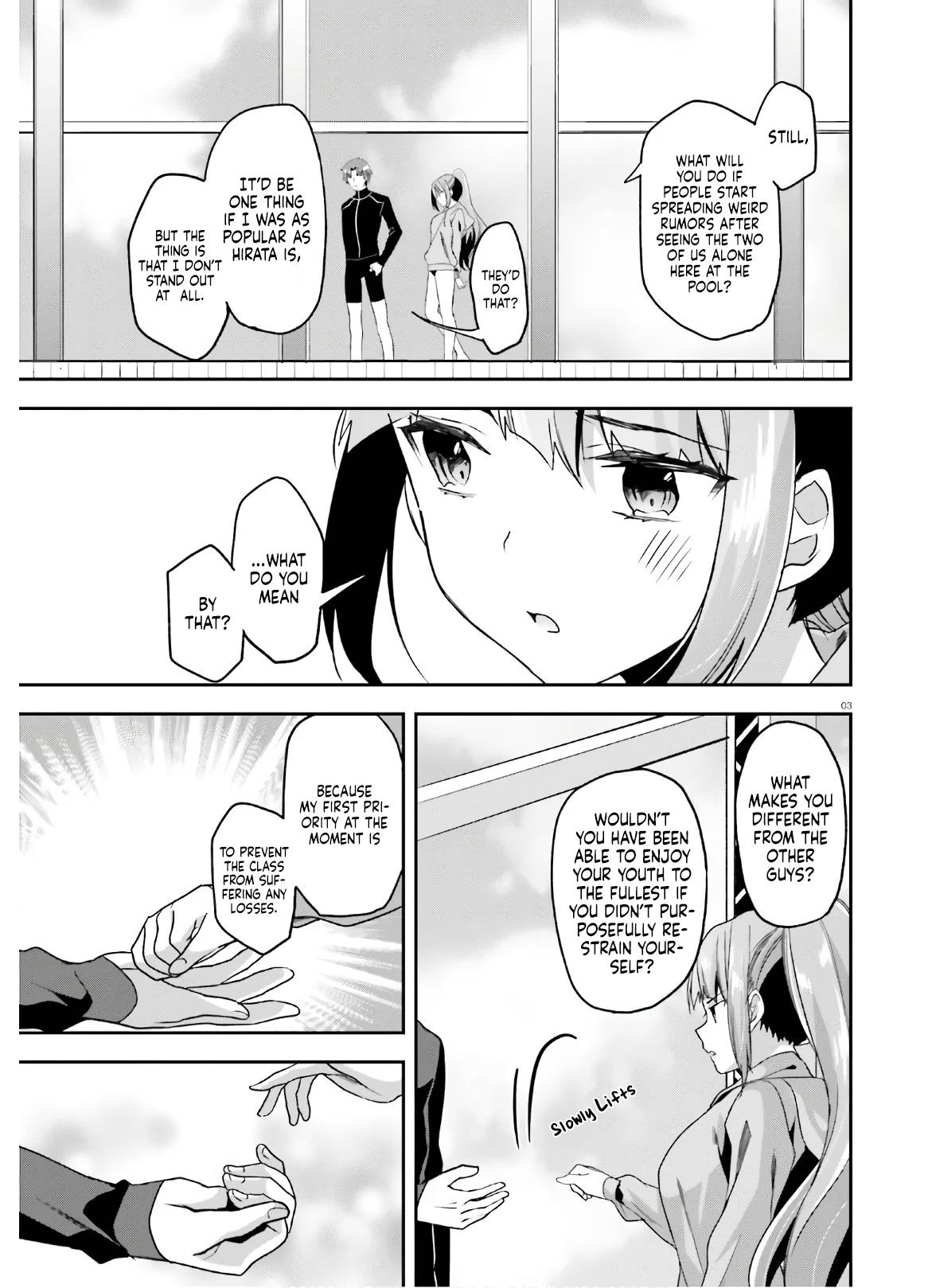 Youkoso Jitsuryoku Shijou Shugi no Kyoushitsu e chapter 55 page 4