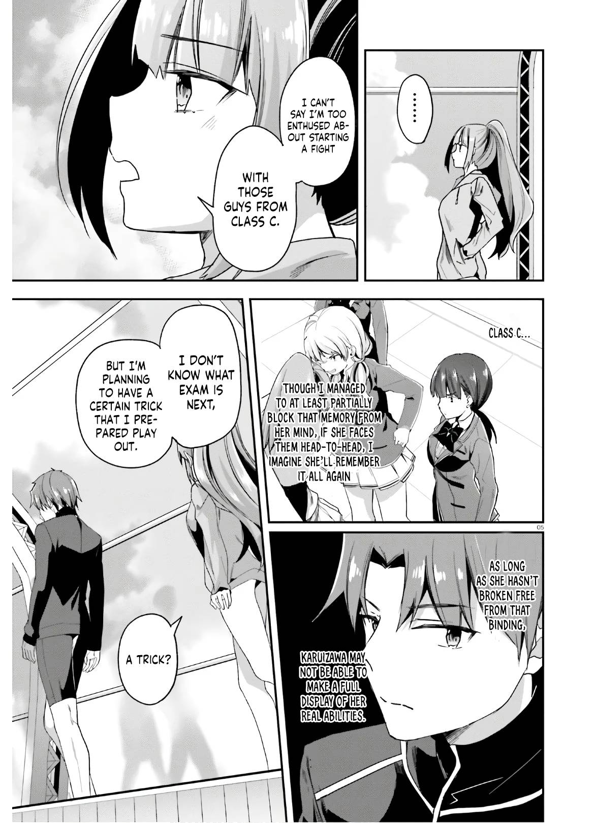 Youkoso Jitsuryoku Shijou Shugi no Kyoushitsu e chapter 55 page 6