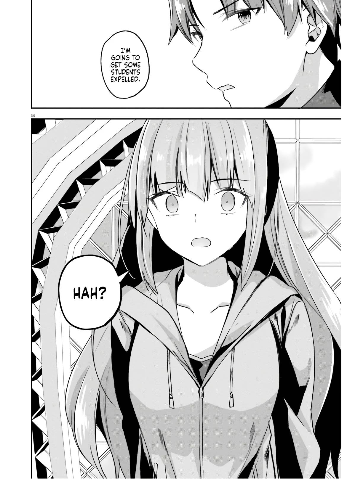 Youkoso Jitsuryoku Shijou Shugi no Kyoushitsu e chapter 55 page 7