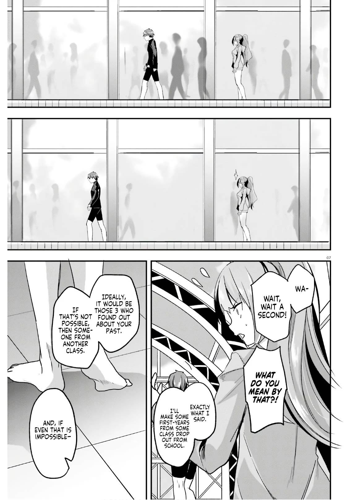 Youkoso Jitsuryoku Shijou Shugi no Kyoushitsu e chapter 55 page 8