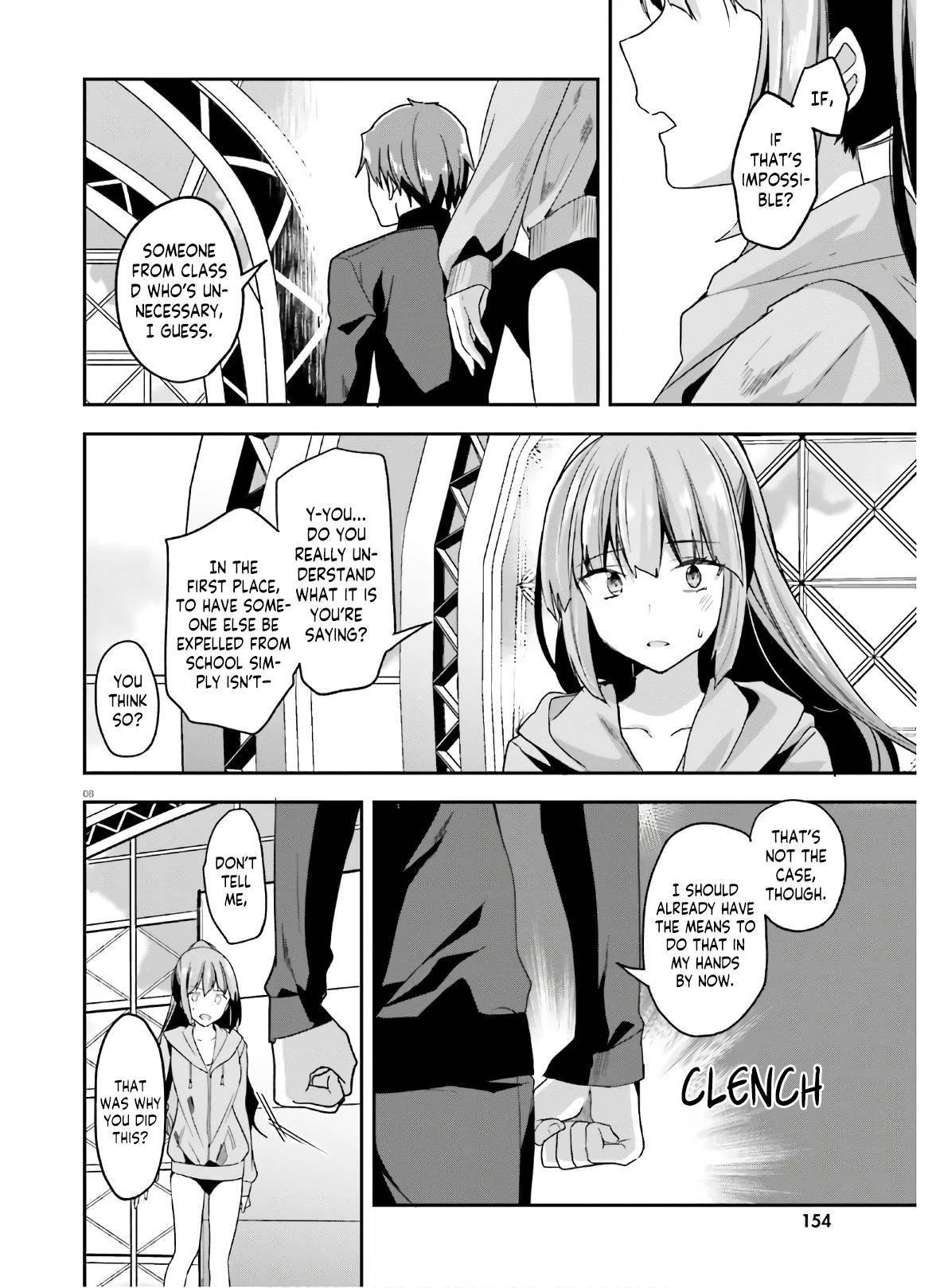 Youkoso Jitsuryoku Shijou Shugi no Kyoushitsu e chapter 55 page 9