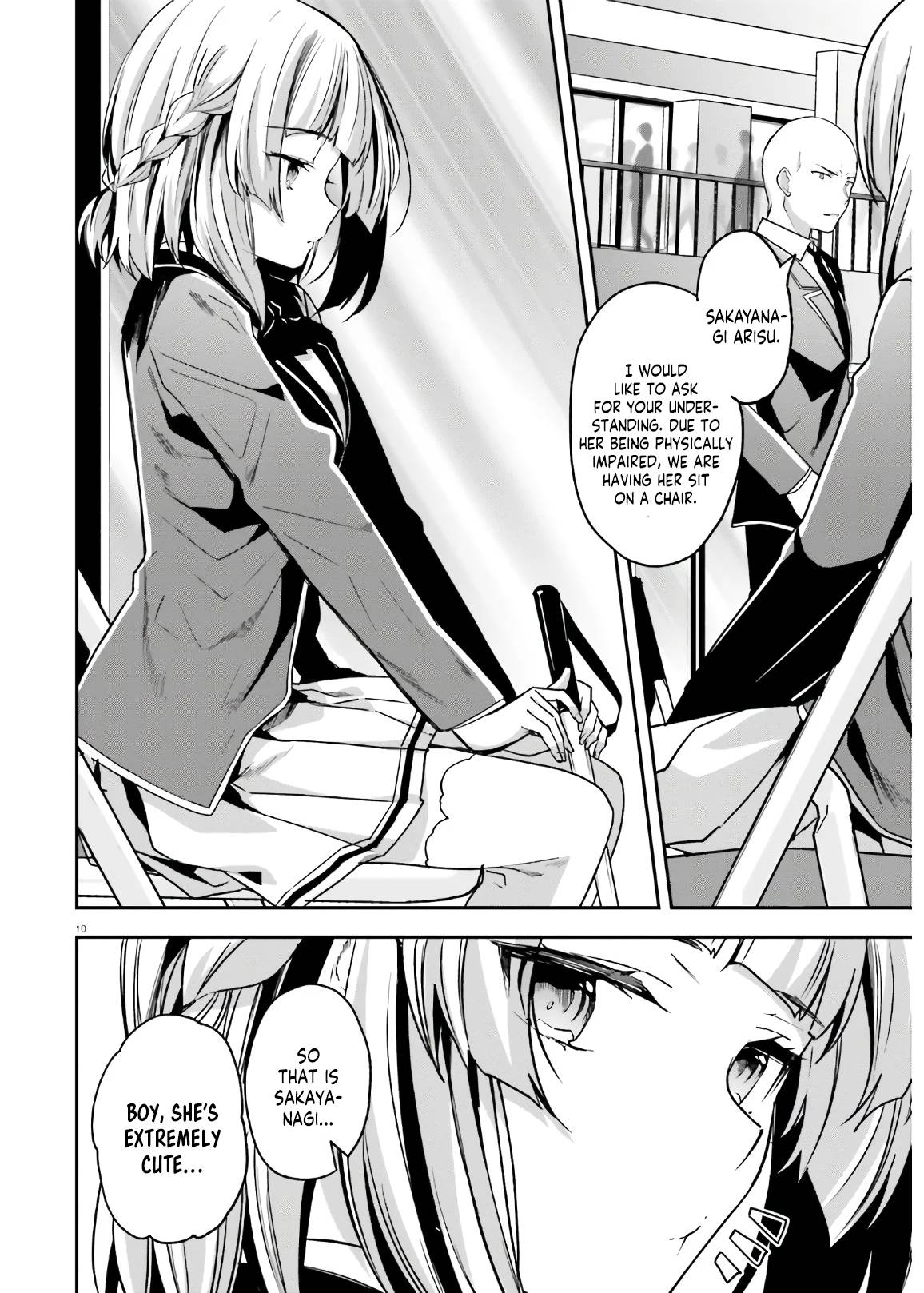 Youkoso Jitsuryoku Shijou Shugi no Kyoushitsu e chapter 57 page 11