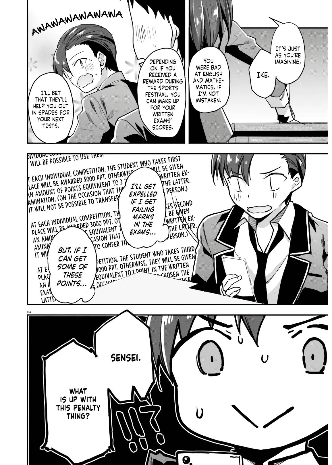 Youkoso Jitsuryoku Shijou Shugi no Kyoushitsu e chapter 57 page 5