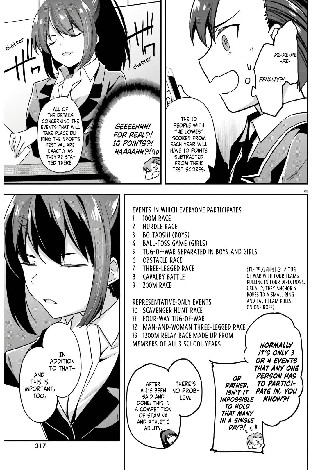 Youkoso Jitsuryoku Shijou Shugi no Kyoushitsu e chapter 57 page 6